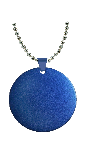 Gold Nodular 6063 Round tag